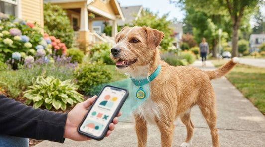 No-app digital dog tags for dogs: setup and privacy