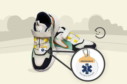 Emergency Contact Connect Tag - Small