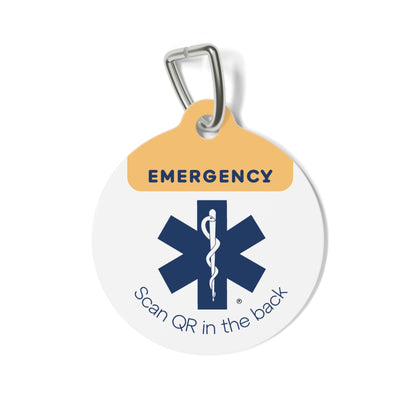Emergency Contact Connect Tag - Small