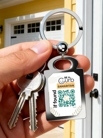 Found! Connect Key Ring Tag
