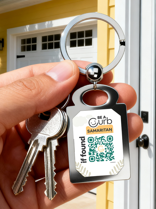Found! Connect Key Ring Tag
